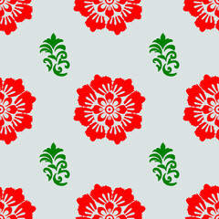 seamless floral pattern for background