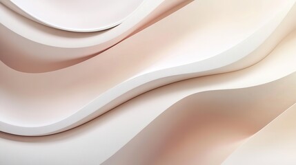 Fototapeta premium An abstract background with a minimalist pattern, featuring a harmonious blend of light tones