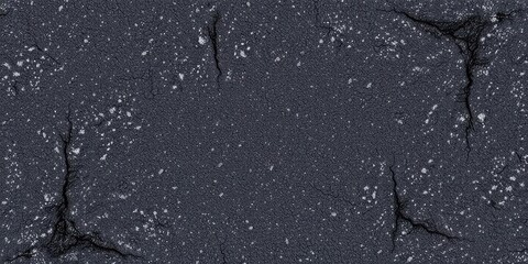 Fototapeta premium Close-up of rough and gritty asphalt texture, abstract, material