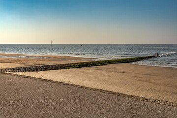 A view of the north sea in Germany. Norderney