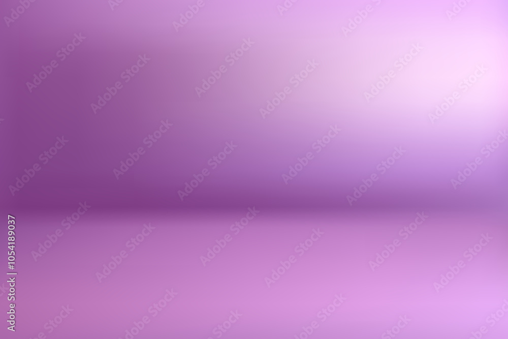 Poster violet stage with grey wall. 3d vector background for product design