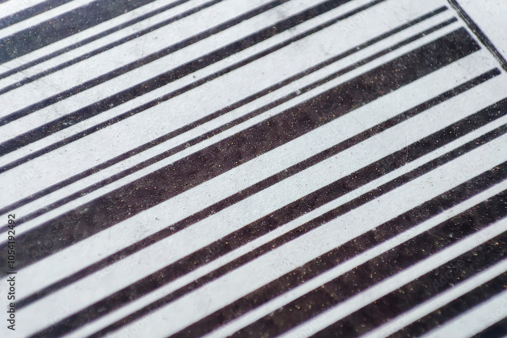 Poster close-up of a striped surface showcasing abstract patterns and textures. perfect for backgrounds in 