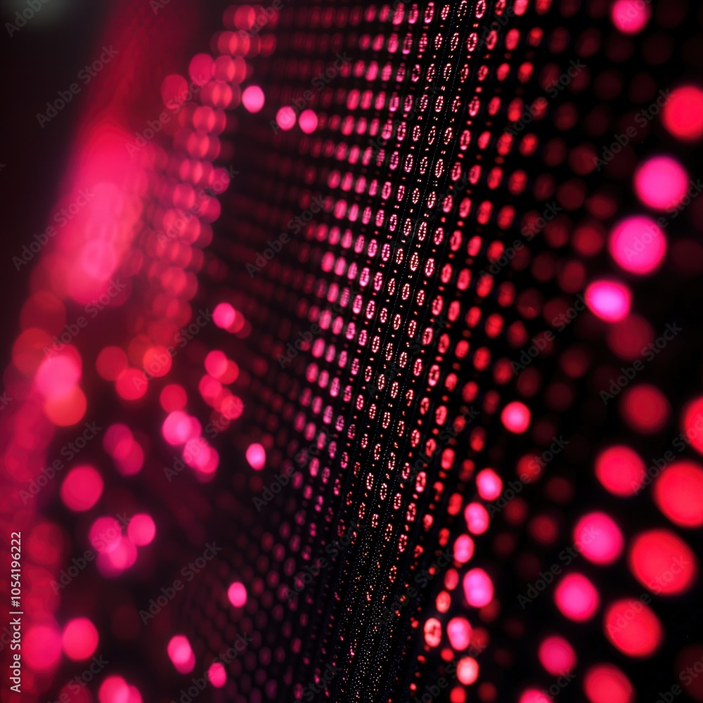 Poster vibrant digital patterns exploring the depths of colorful pixelated textures