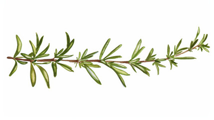 Obraz premium twig of rosemary