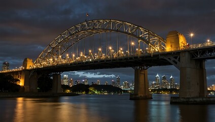 Fototapeta premium Story Bridge in Brisbane, Queensland.