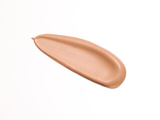 Cream Foundation Texture Swoosh Swatch 