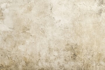 Fototapeta premium Worn concrete wall finish texture. Close-up of a traditional light tan cement wall background. Timeworn paper-like look for creative design purposes