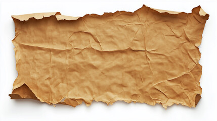 Ripped paper strips and torn paper background with paper textured
