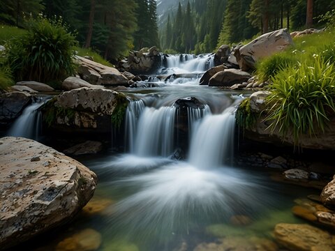 Cascades in the Eisack Valley.