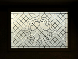 Fototapeta premium Stain glass window pattern