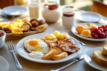 Delicious Breakfast Spread