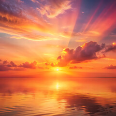 Fototapeta premium A Soft, Dreamy Blend of Warm Pastels