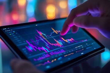 Financial Data Analysis On Tablet