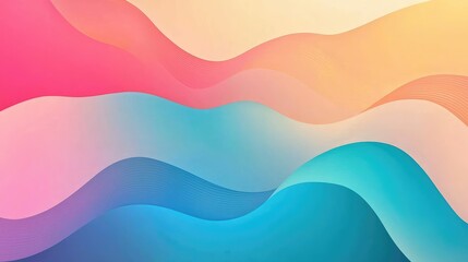 Vibrant Abstract Wave Background for Creative Projects