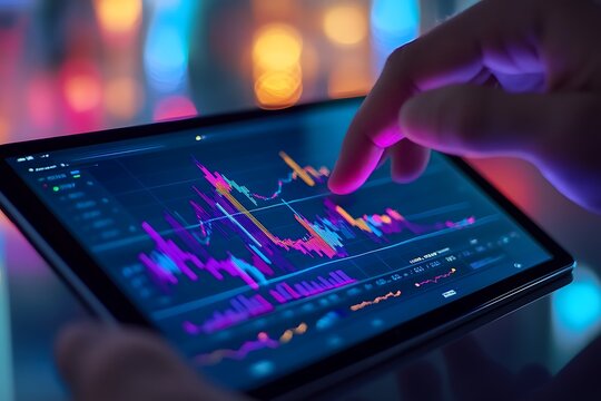 Financial Data Analysis On Tablet