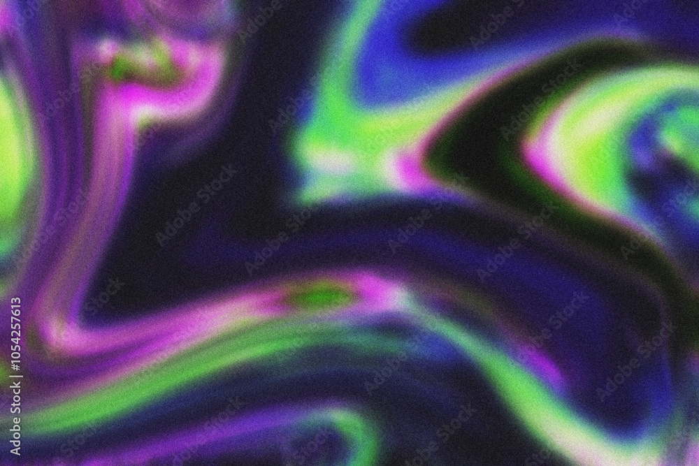 Poster abstract blurred grainy gradient background texture. colorful digital grain dust soft noise effect p