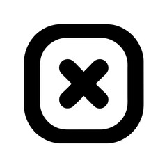 Obraz premium Close Button Icon