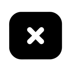 Obraz premium Close Button Icon