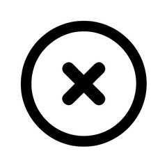 Obraz premium Close Button Icon