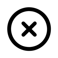 Obraz premium Close Button Icon