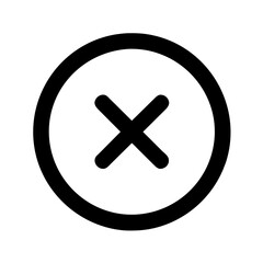 Obraz premium Close Button Icon