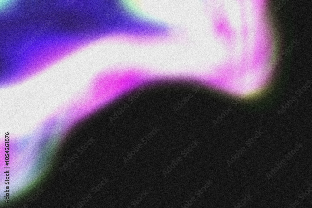 Aufkleber abstract blurred grainy gradient background texture. colorful digital grain dust soft noise effect p