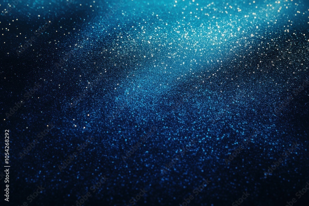 Poster textured dark backdrop with a gradual blue hue, continuous color shift, and gritty visual noise effe