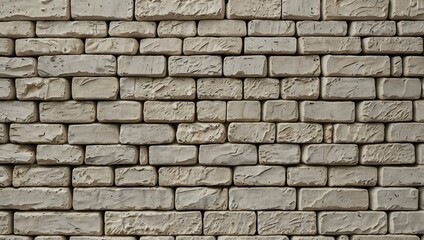 Fototapeta premium Seamless white brick stone wall texture.