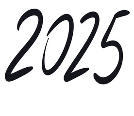 banner, calendar, vector, design, holiday, concept, template, card, poster, background, celebration, creative, text, number, cover, happy, typography, 2025, business, icon, logo, annual, illustration,