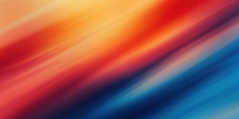 Fototapeta premium Vibrant abstract background with flowing colors of red, orange, and blue, creating dynamic and energetic feel. Perfect for artistic designs and modern aesthetics