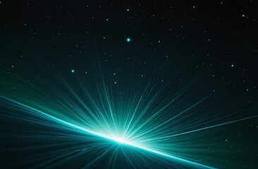 Fototapeta premium Cosmic Glow with HoneyDew, Cyan, and WhiteSmoke Gradient