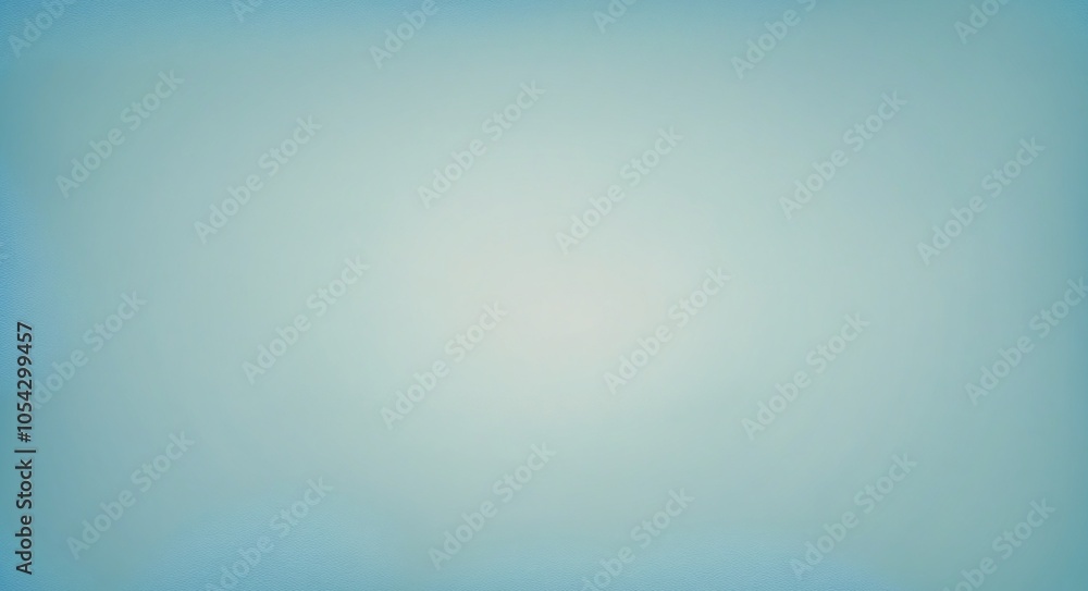 Poster smooth light blue gradient with vignette texture for abstract background