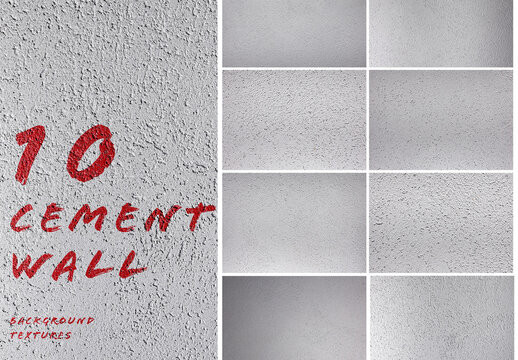 10 Grey Stone Wall Background Textures