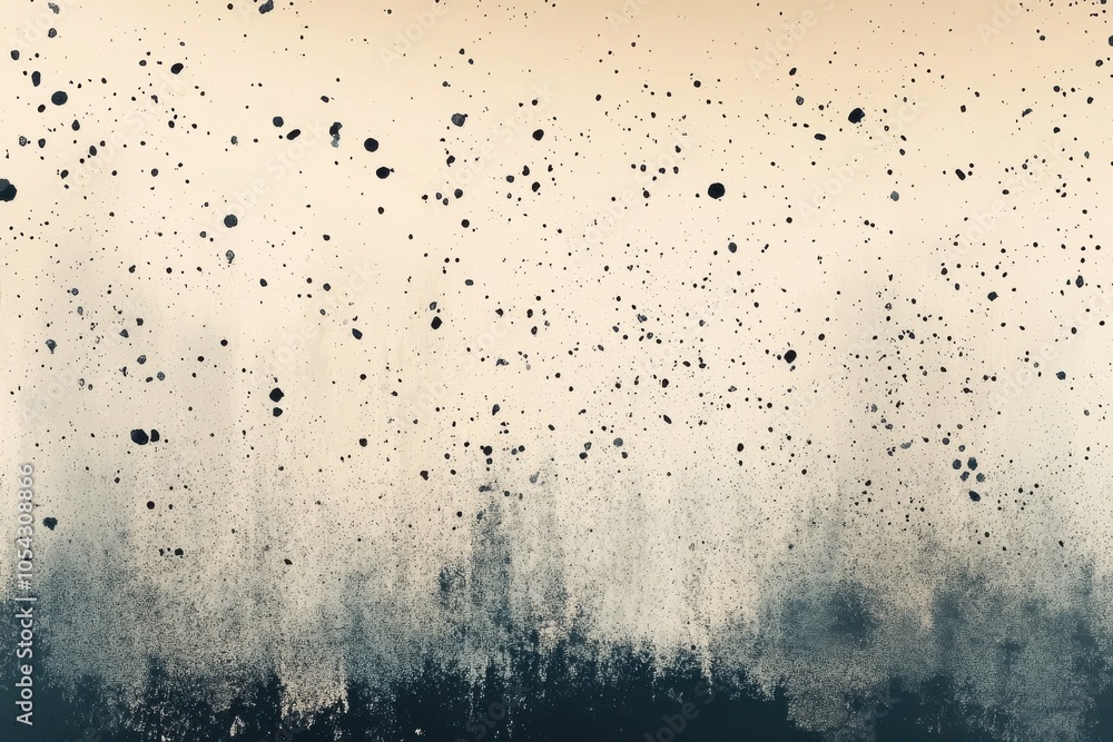 Poster layered gradient background, dotted beige and gray visual poster header design components