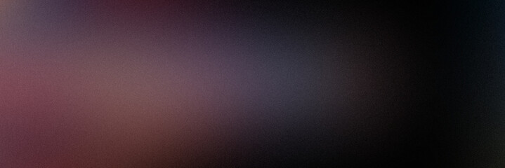 Obraz premium Abstract noisy gradient background of multicolored black and violet colors. Color palette, colorful pattern with a soft noise effect. Holographic blurred grainy gradient banner texture