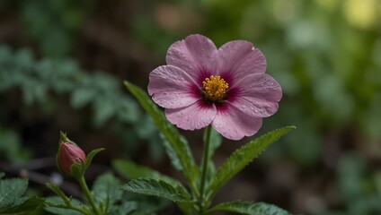 Obraz premium A flower in nature.