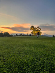 Naklejka premium Singha Park Chiang Rai