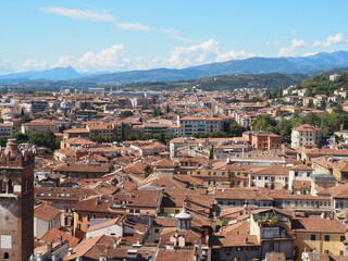 Fototapeta premium Verona from above