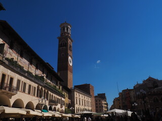 Obraz premium Market place in Verona