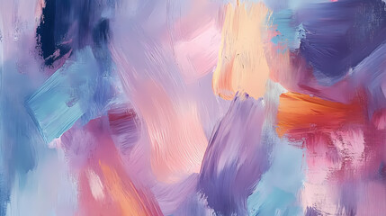 Innovative impressionism technique. modern art print template. abstract painting crafted with expressive dry brush textures. oil painting style generative art. Oil on Canvas. Illustration