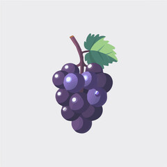 grape clip art cute cartoon transparent background, Cute purple grape icon vector illustration. Grapes Icons purple Background Flat Style Print Web Design
sweet grape. Suitable for decoration, sticker