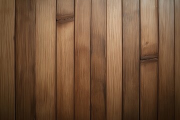 Obraz premium Bamboo fence background adds warm tones to outdoor beauty