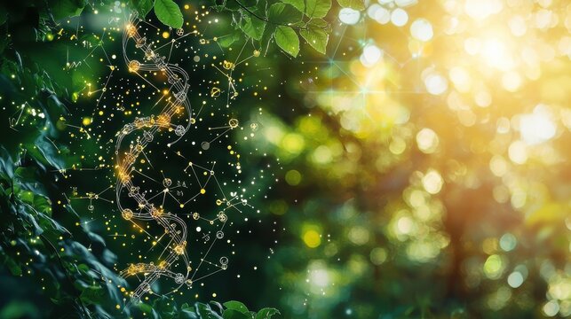 DNA and Molecular Equations Set in Nature