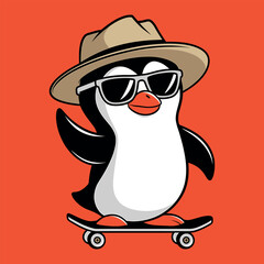 Penguin T-Shirt Design Perfect for Animal Lovers