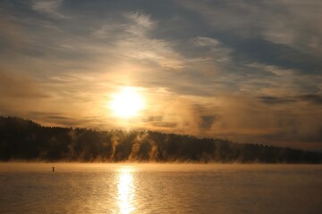 Sunrise on Lake