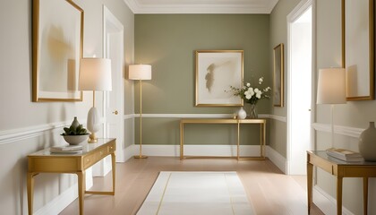 Photo interior modern design room 3d illustration