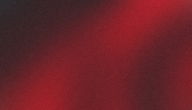 grainy warm gradient with noise red black banner poster cover abstract background design. gradient grain noise effect for social media, trendy warm tones and vintage style