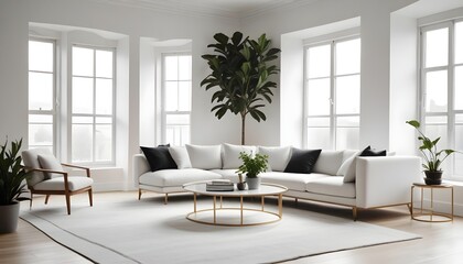 Photo interior modern design room 3d illustration