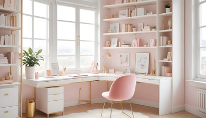 Photo interior modern design room 3d illustration