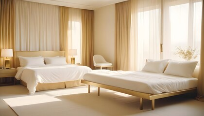 Fototapeta premium Photo interior modern design room 3d illustration